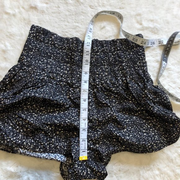 Free People movement the way home shorts leopard print high rise short size M - Picture 11 of 12